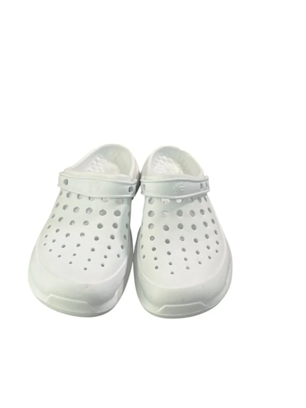 Joybees Unisex Active Clog Sandals Women’s Size 8 White Lightweight Lounge